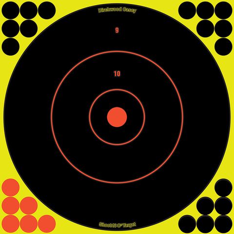 12" ROUND SHOOT-N-C REACTIVE TARGETS 5PK