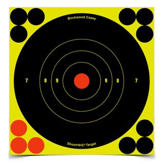 6" ROUND SHOOT-N-C REACTIVE TARGETS 12PK