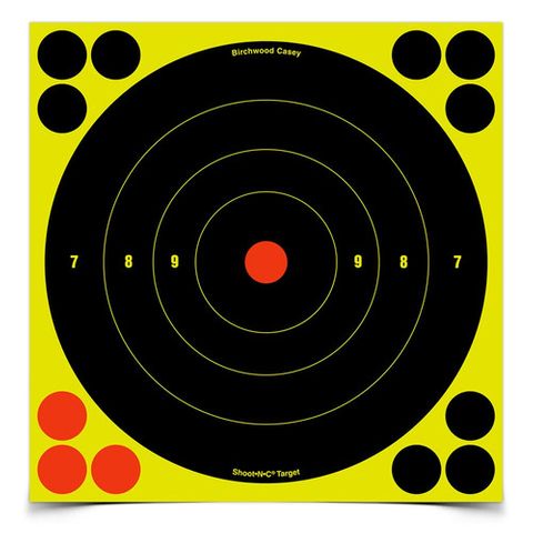 8" ROUND SHOOT-N-C REACTIVE TARGETS 6PK