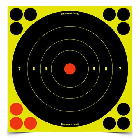 8" ROUND SHOOT-N-C REACTIVE TARGETS 6PK