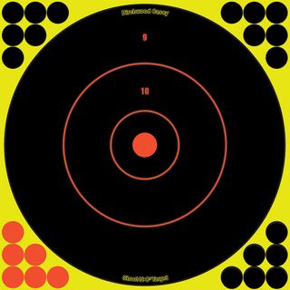 8" ROUND SHOOT-N-C REACTIVE TARGETS 30PK