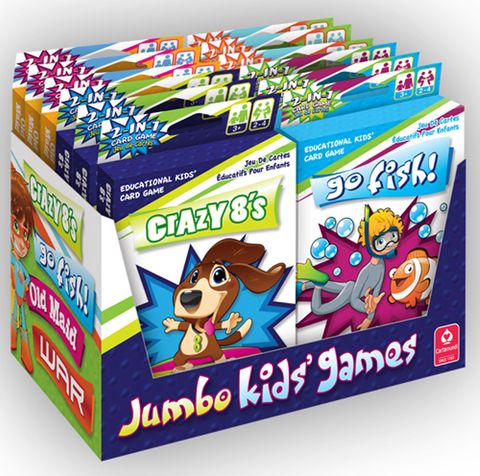**WSL** KIDS JUMBO ASST CARD GAMES