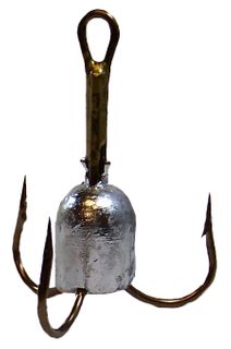 **WSL** 10/0 WEIGHTED TREBLE HOOKS 2PK