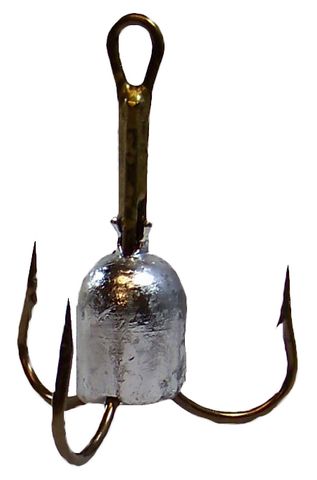 **WSL** 10/0 WEIGHTED TREBLE HOOKS 2PK