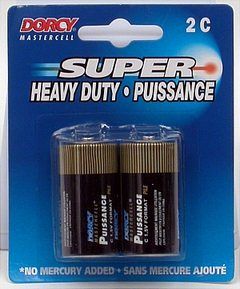 C CELL ULTRA HEAVY DUTY BATTERY 2PK