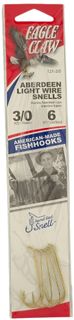 3/0 GOLD ABERDEEN SNELLS LIGHT WIRE 6PK