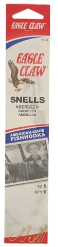 #8 GOLD ABERDEEN SNELLS LIGHT WIRE 6PK