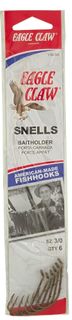 3/0 BRONZE BAITHOLDER SNELLS 6PK