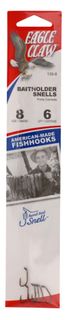 #8 BRONZE BAITHOLDER SNELLS 6PK
