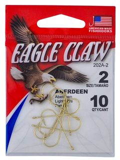 #2 GOLD ABERDEEN HOOK 10PK