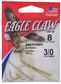3/0 GOLD ABERDEEN HOOK 8PK