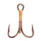 #12 BRONZE 2X TREBLE HOOKS 5PK