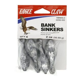 2 OZ BANK SINKER 4PK