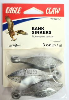 3 OZ BANK SINKER 3PK