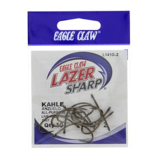 #2 BRONZE LAZER KAHLE HOOKS 10PK