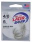 4/0 LAZER CIRCLE SEA- SEA GUARD HOOKS 6PK