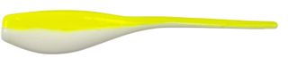 2" BABY SHAD BONE/CHARTREUSE 18PK