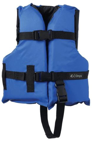 BOATING VEST CHILD - BLUE 33-55 LBS