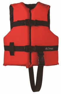 BOATING VEST CHILD - RED 33-55 LBS