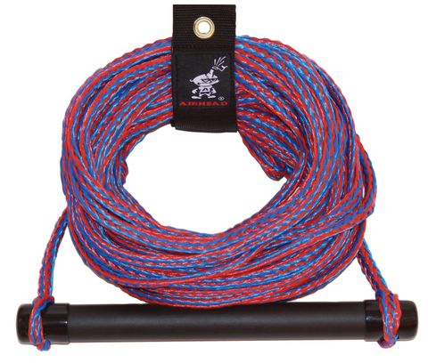 75' AIRHEAD SKI ROPE ALUMINUM HANDLE