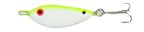 1 OZ SHAD-O SLAB WHITE/CHARTREUSE