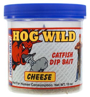 10 OZ HOG WILD ORIGINAL CHEESE CATFISH DIP BAIT