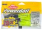 7" POWER WORM BLACK/CHARTREUSE 13PK