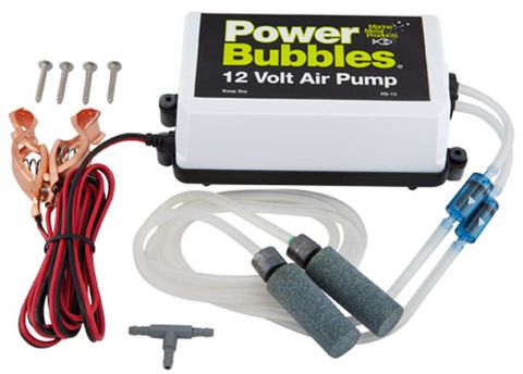 12 VT POWER BUBBLES AIR PUMP 35 GAL AERATOR