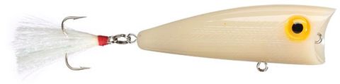 1/4 OZ POP-R TOPWATER LURE BONE  2.5"