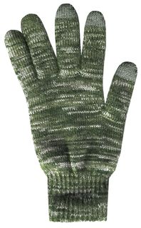 KNIT GLOVE W/TEXTING FINGERS