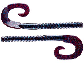 7" POWER WORM BLUE FLECK 13PK
