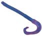 7" POWER WORM BLUE FLECK 13PK