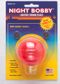 2-1/4" ROUND NIGHT BOBBY LIGHTED FISHING FLOAT RED