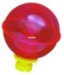 2-1/4" ROUND NIGHT BOBBY LIGHTED FISHING FLOAT RED