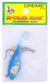 2" SPOILER SHAD SWIM BAIT BLUE BACK CREME
