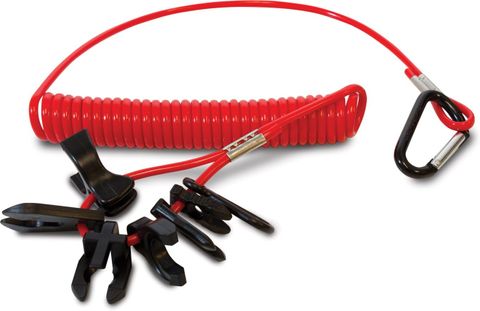 KILL SWITCH, UNIVERSAL W/ COILED LANYARD