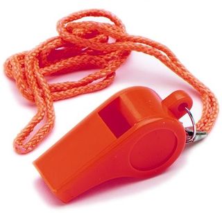 ORANGE SAFETY WHISTLE