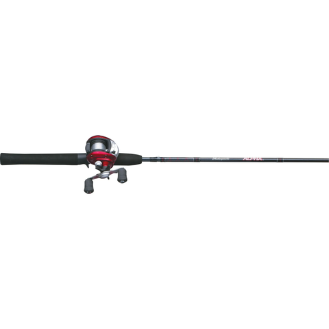 6' ALPHA LP BAITCAST COMBO 2PC MED.