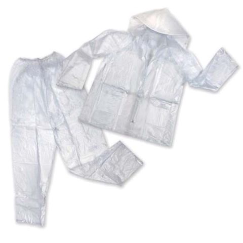 3 PC DELUXE VINYL RAINSUIT XL .10MM