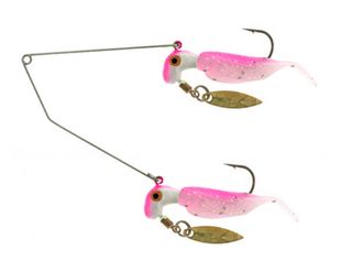 1.5" BUFFET RIG REALITY SHAD STRAWBERRY ICE