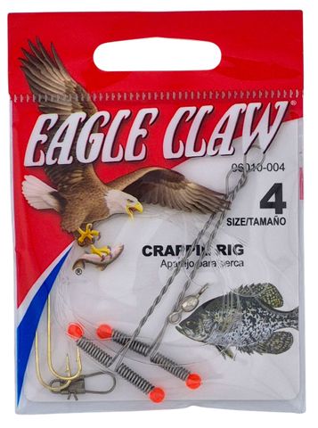 #4 CRAPPIE RIG 1PK   12PK/BX