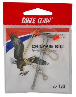 1/0 CRAPPIE RIG 1PK   12PK/BX