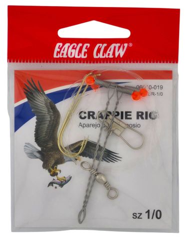 1/0 CRAPPIE RIG 1PK   12PK/BX