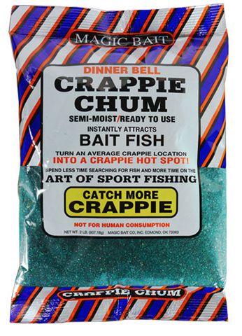 2 LB MAGIC BAIT DINNER BELL CRAPPIE CHUM