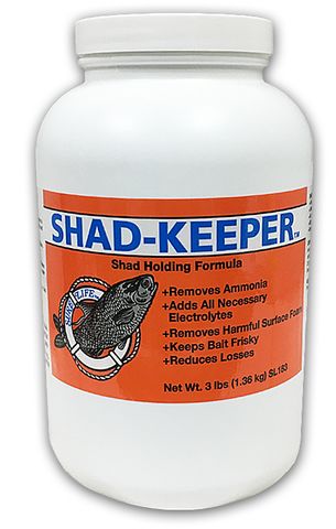 3 LB SHAD KEEPER- SHAD HOLDING FORMULA