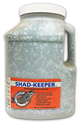 12 LB SHAD KEEPER- SHAD HOLDING FORMULA