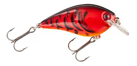 3/8 OZ KVD SQUARE BILL CRANKBAIT 2-1/2" DELTA RED 3'-5'