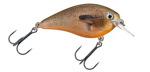 3/8 OZ KVD SQUARE BILL CRANKBAIT 2-1/2" ORANGE BREAM 3'-5'
