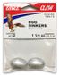 1-1/4 OZ EGG SINKERS #5 2PK   12PK/BX