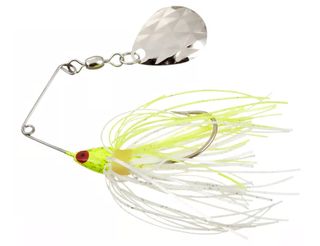 1/8 OZ MINI KING SPINNER CHARTREUSE/WHITE